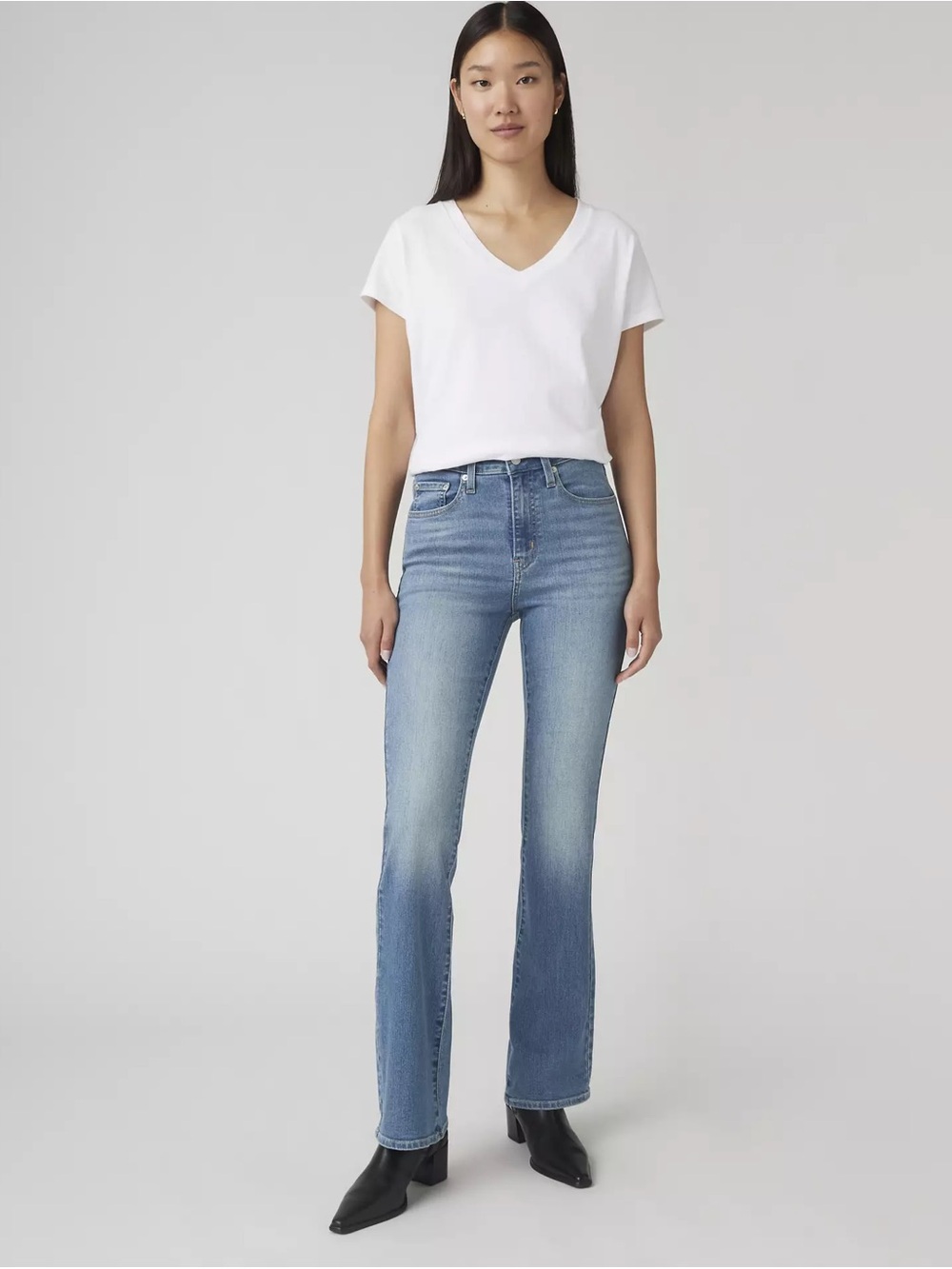 Levi’s Classic Mid-Rise Light Blue Bootcut Jeans - Women